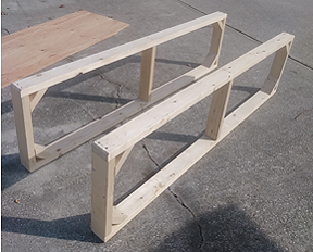 Bed Frame with Stud